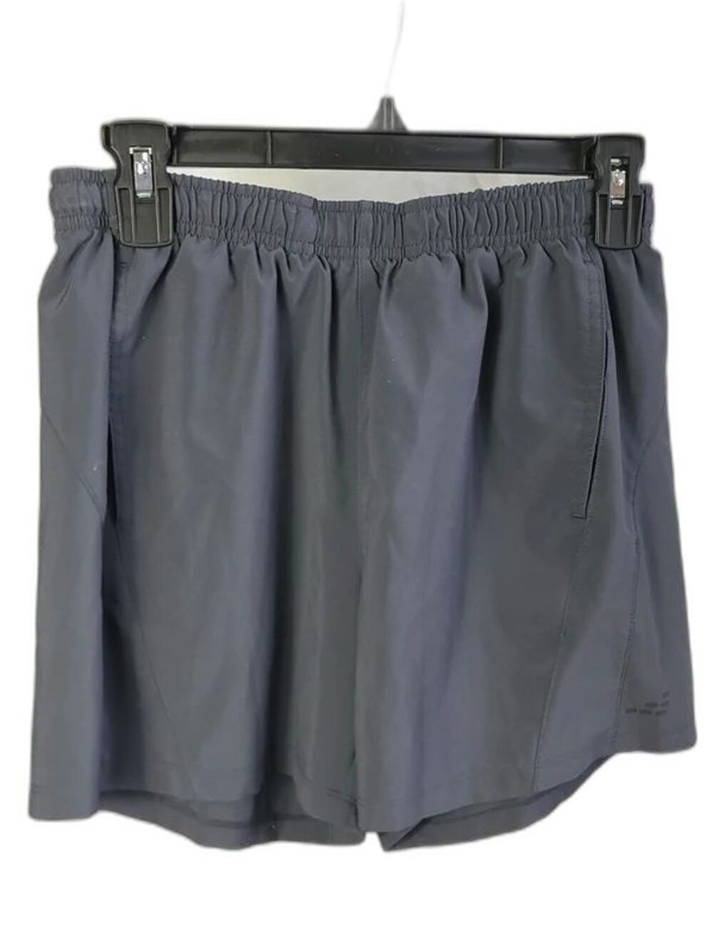 bcg size Small men's elastic waist running shorts charcoal dark gray pockets